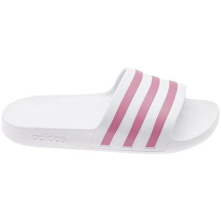 Damenpantoffeln Adidas Adilette Aqua weiß Ftwwht/Roston/Ftwwht