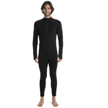 Herren-Funktionsshirt Icebreaker M 300 MerinoFine Polar LS Half Zip