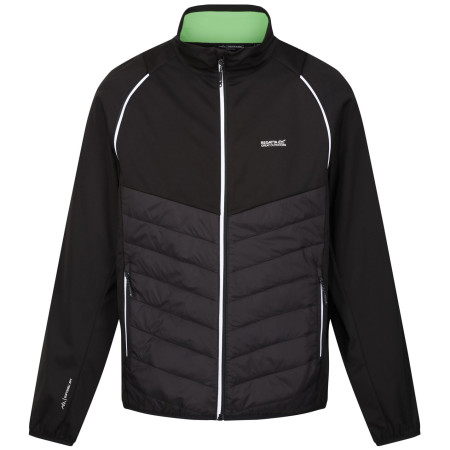 Herrenjacke Regatta Steren Hybrid schwarz/grau Black(Jasmine Green)