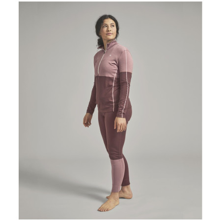 Damen Funktions-Sweatshirt Ortovox 185 Rock'N'Wool Zip Neck