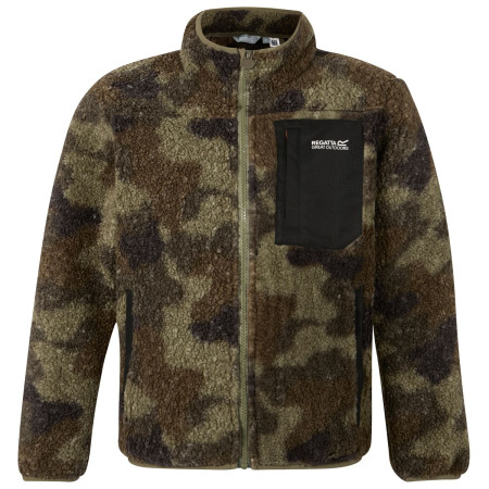 Kinder-Sweatshirt Regatta Junior Frankie Warm Fleece dunkelgrün OlivNtCamPr