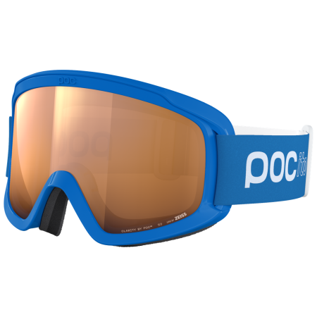 Kinder Skibrille POC POCito Opsin blau Fluorescent Blue/Partly Sunny Light Orange