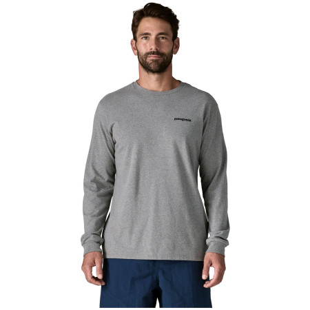 Herren-T-Shirt Patagonia P-6 Logo Responsibili Tee LS