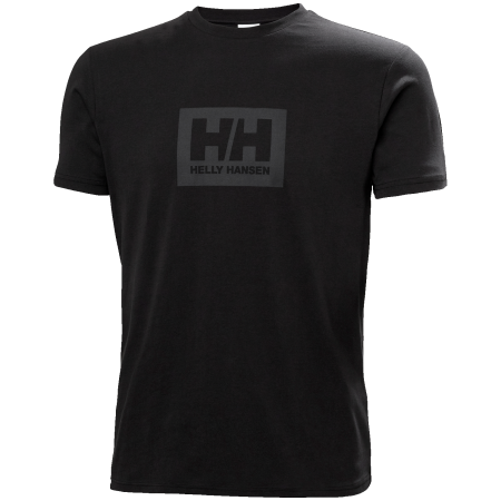 Herren-T-Shirt Helly Hansen Hh Box T 2.0 schwarz Black
