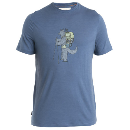 Herren-T-Shirt Icebreaker Men Merino 150 Tech Lite III SS Tee Tech Head blau Dawn