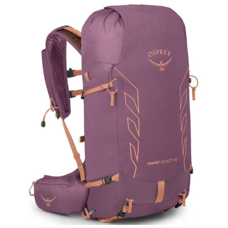 Damen Wanderrucksack Osprey Tempest Velocity 30 lila pashmina/melon