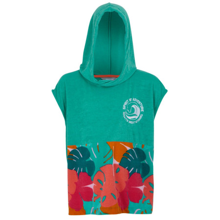 Kinder-Poncho Regatta Kids Towel RobeII grün Turq/TropcLf