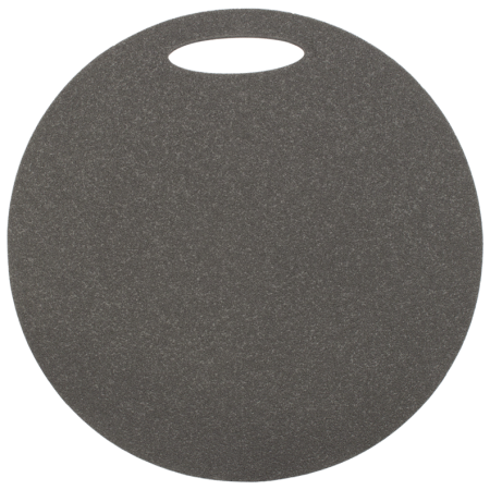 Sitz Yate runde Einzelschicht grau