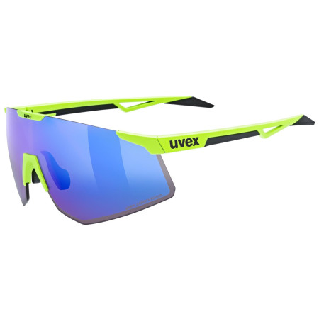 Sonnenbrille Uvex Pace Perform S Cv gelb/blau Yellow Matt/Mir. Blue