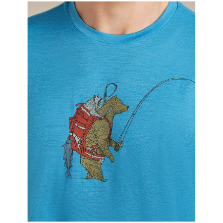 Herren-Funktionsshirt Icebreaker Merino 150 Tech Lite SS Tee Bear Catch