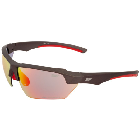 Brille 3F Version schwarz/rot Black/Red