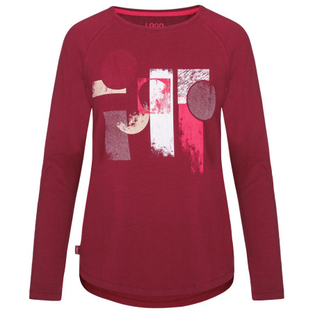 Damen-T-Shirt Loap Abenka rot Pomegranate/Pink