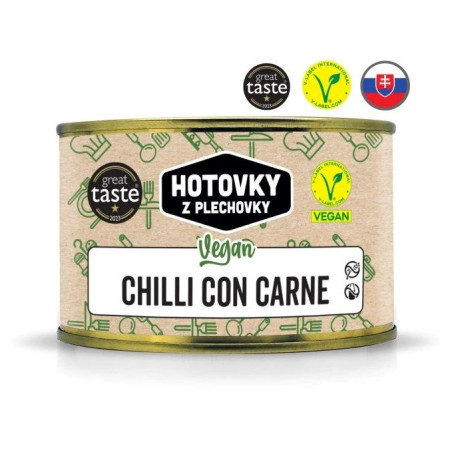 Nahrung Hauptspeise Hotovky z plechovky VEGAN Chilli con carne 400 g