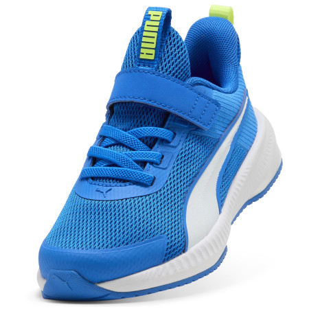 Kinderschuhe Puma Flyer 4 AC+ PS Racing Blue-Lime Squeeze-