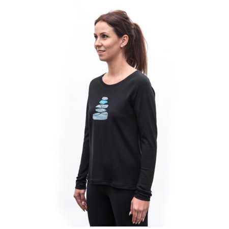 Damen-Funktionsshirt Sensor Merino Blend Stone