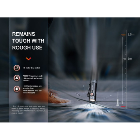 Aufladbare Taschenlampe Fenix E18R V2