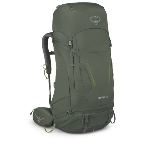 Rucksack Osprey Kestrel 68 grau bonsai green