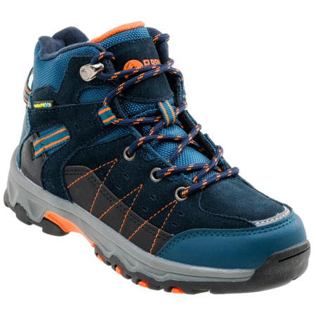 Kinderschuhe Elbrus Penaz mid wp jr blau Navy/PeacockBlue/Black/Orange