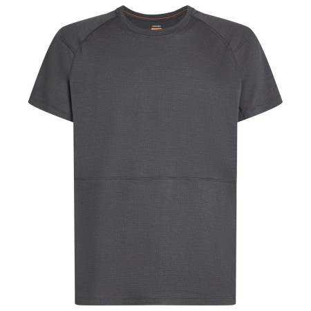 Herren-Funktionsshirt Icebreaker M Mer 200 Waffle Elevation SS Tee grau Obsidian