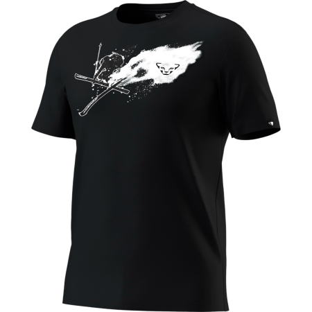 Herren T-Shirt Dynafit Graphic Co T-Shirt M schwarz 0911 - black out/MUTE GRAB