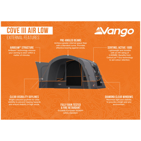 Vorzelt Vango Cove III Air Low