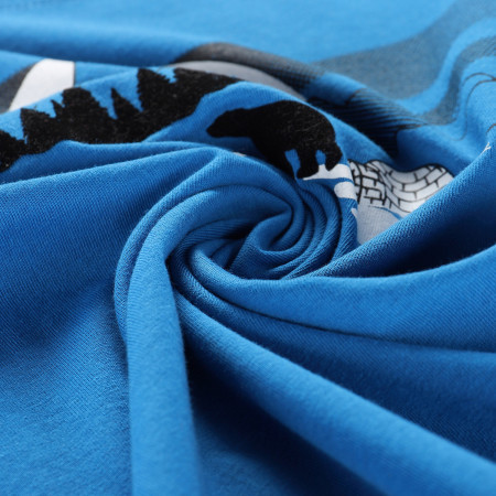 Kinder-T-Shirt Alpine Pro Dallo 3 Brilliant Blue