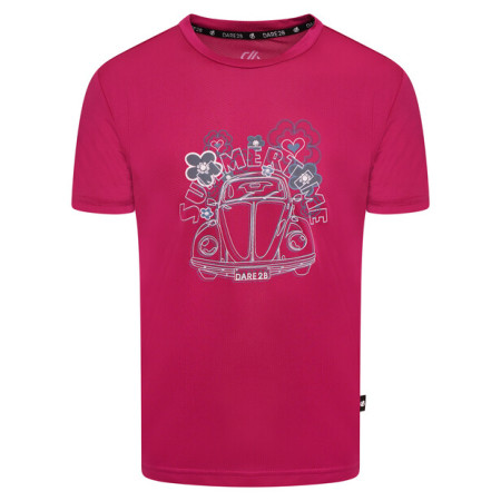 Kinder-T-Shirt Dare 2b Rightful Tee rosa Fuchsia