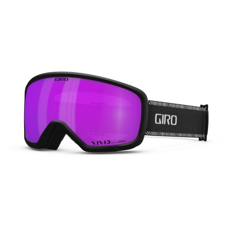 Damen Ski-Brille Giro Millie schwarz Black White Chute Vivid Pink