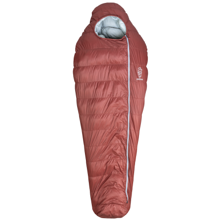Daunenschlafsack Patizon D 890 L (186-200 cm) rot/grau Red / Silver
