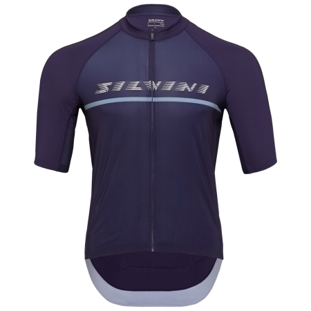 Herren Radtrikot Silvini Mazzano dunkelblau navy-cream