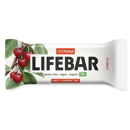 Riegel Lifefood Lifebar Kirschriegel RAW BIO 40 g