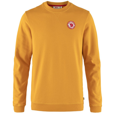 Herren-Sweatshirt Fjällräven 1960 Logo Badge Sweater gelb Mustard Yellow