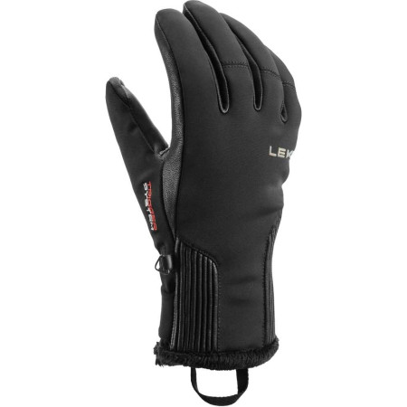 Damen Ski-Handschuhe Leki Vallarta 3D Women schwarz black