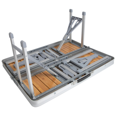 Campingtisch mit Bänken Bo-Camp Family Table bambou
