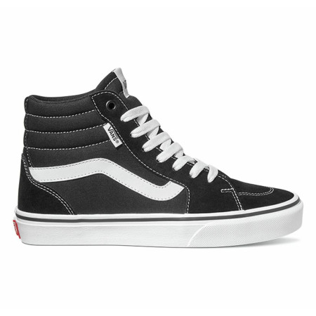 Damenschuhe Vans WM Filmore Hi schwarz/weiß (Suede/Canvas) black/white
