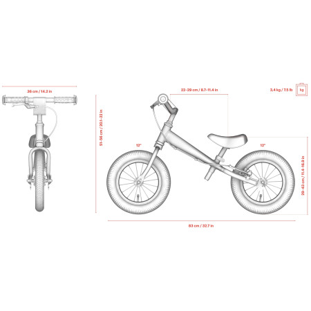 Laufrad Yedoo YooToo