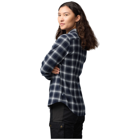 Damenhemd Fjällräven Övik Flannel Shirt W