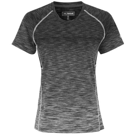 Damen-T-Shirt Regatta Laxley II schwarz/grau Black Ombre