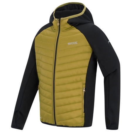 Kinderjacke Regatta Junior Andreson Hybrid BlkWdBrown