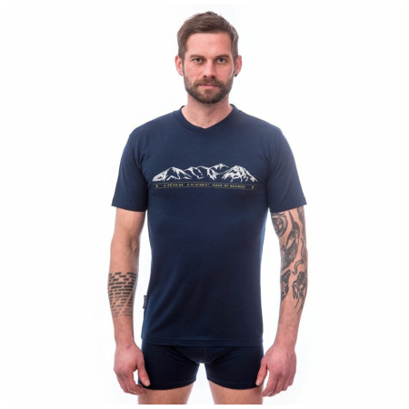 Herren-Funktionsshirt Sensor Merino Active Pt Mountains