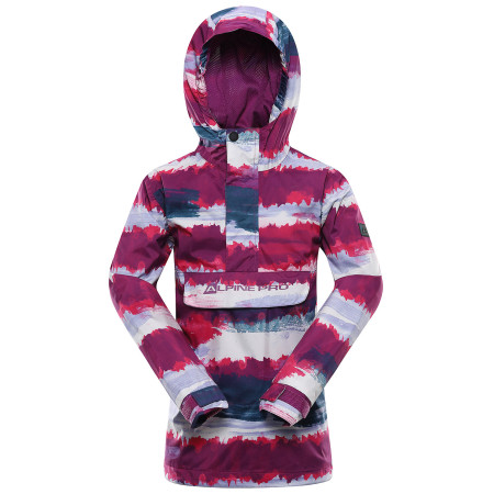 Kinderjacke Alpine Pro Zeredo rosa HOLYHOCK