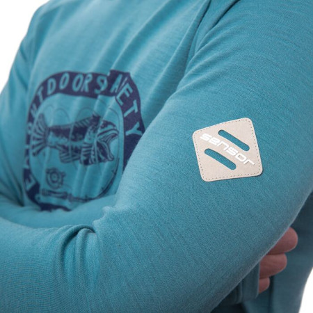 Herren-Sweatshirt Sensor Merino Upper Outdoors