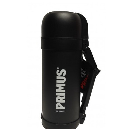 Thermokanne Primus Food Vacuum Bottle 1.2 l schwarz