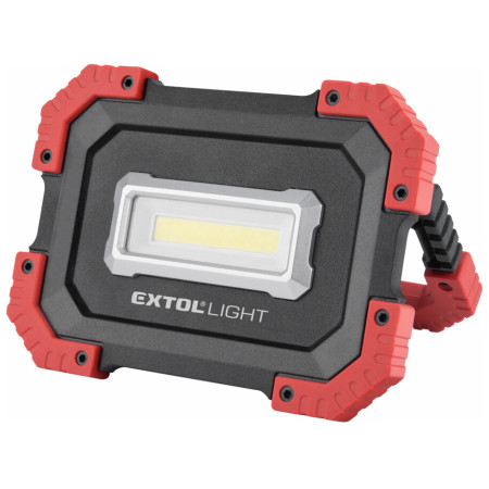 Leuchte Extol reflektor LED s powerbankou schwarz