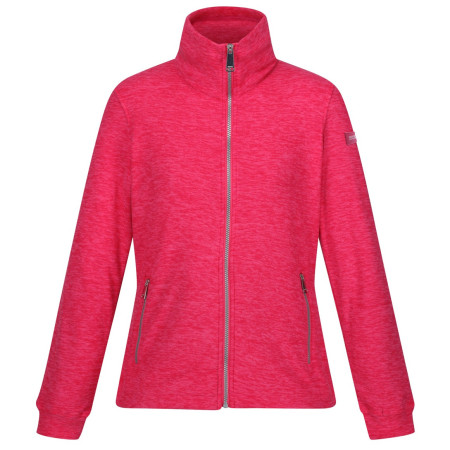 Damen-Sweatshirt Regatta Azaelia F/Z rosa/weiß HotPinkMarl