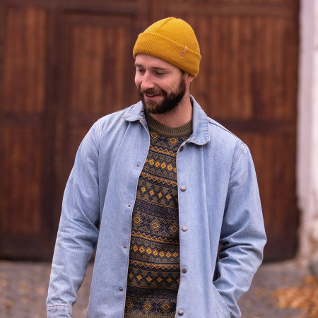 Merino-Strickmütze Kama A159