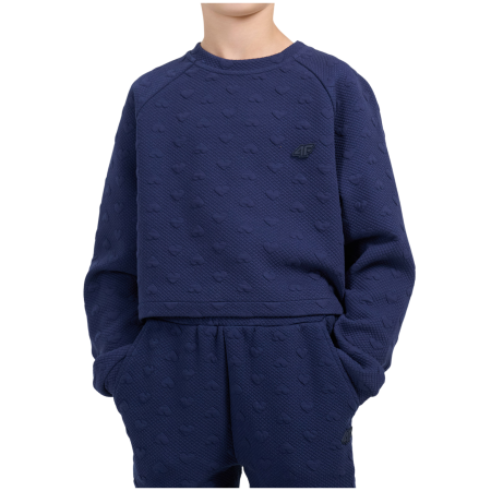 Kinder-Sweatshirt 4F Sweatshirt F2768 Navy dunkelblau Navy