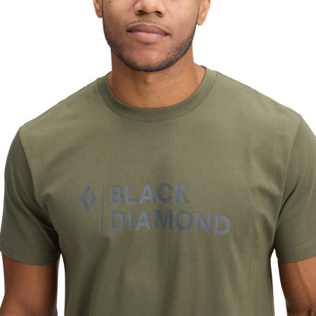 Herren-T-Shirt Black Diamond M Mini Stacked Ss Tee