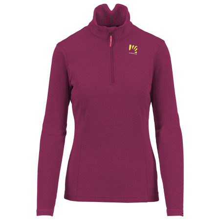 Damen-Sweatshirt Karpos Pizzocco W Half Zip lila Raspberry R.