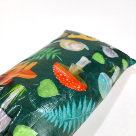 Hülle High Tail Designs Drawstring Stuff Sack Forest Mushroom